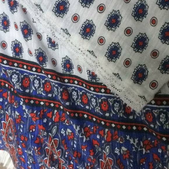 India Pattern Peasants Blouse🌺HP🌺 - Picture 6 of 7